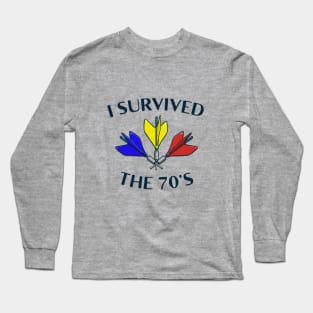 I Survived the 70's Long Sleeve T-Shirt